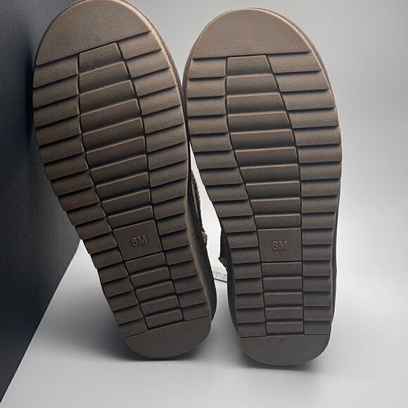 CUSHIONAIRE Women's Genuine Suede pull on boot 8 BROWN - Picture 4 of 7